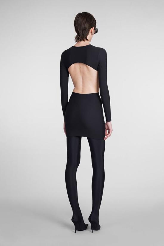  발렌시아가 숏 원피스 394993 770598TPV09 Black - BALENCIAGA