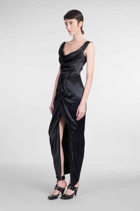 25SS 비비안웨스트우드 미디 원피스 412536 1101035B W0128 Black - VIVIENNE WESTWOOD