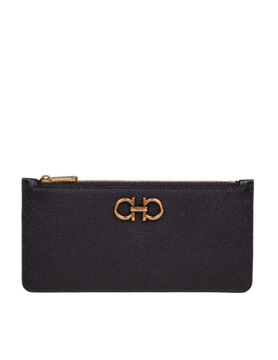 25SS 살바토레 페라가모 지갑 220404 NERO Black