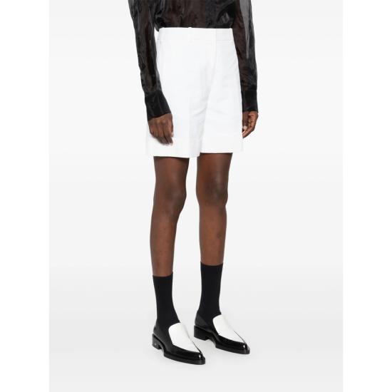 25SS 질샌더 숏팬츠 J60001 J02KA0323 100 WHITE - JIL SANDER