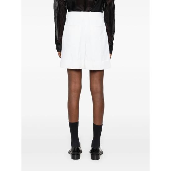 25SS 질샌더 숏팬츠 J60001 J02KA0323 100 WHITE - JIL SANDER