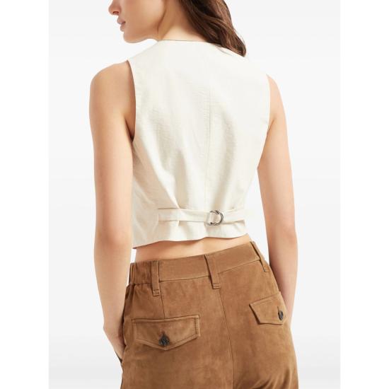 25SS 브루넬로 쿠치넬리 베스트 M0F79HJ506 C2869 NEUTRALS - BRUNELLO CUCINELLI