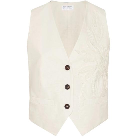 25SS 브루넬로 쿠치넬리 베스트 M0F79HJ506 C2869 NEUTRALS