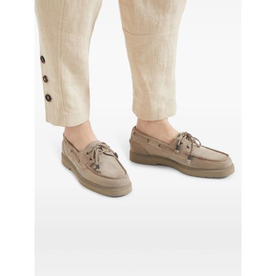 25SS 브루넬로 쿠치넬리 로퍼 MZSFG2955 C5859 GREY - BRUNELLO CUCINELLI