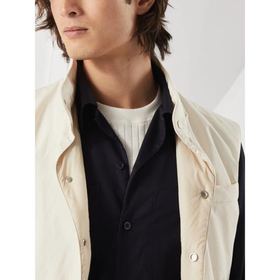 25SS 브루넬로 쿠치넬리 베스트 MD4796523 CTG25 WHITE - BRUNELLO CUCINELLI