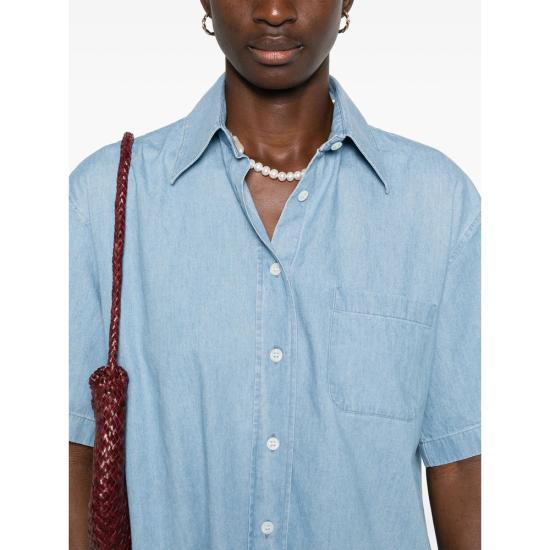 25SS 마짜렐리 셔츠 BL 1 CAMILLA BL BLUE - MAZZARELLI