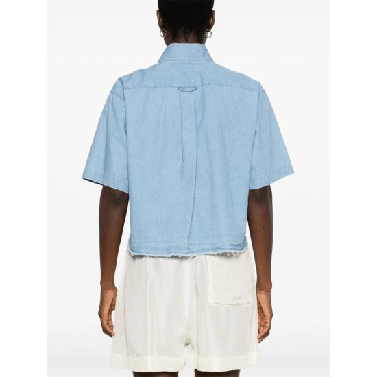 25SS 마짜렐리 셔츠 BL 1 CAMILLA BL BLUE - MAZZARELLI