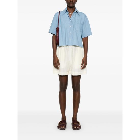 25SS 마짜렐리 셔츠 BL 1 CAMILLA BL BLUE - MAZZARELLI