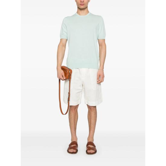 25SS 라 필러리아 반팔 티셔츠 57136 21810 603 GREEN - LA FILERIA