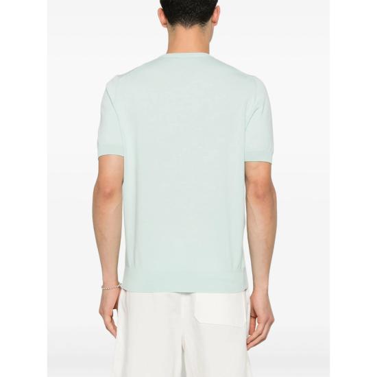 25SS 라 필러리아 반팔 티셔츠 57136 21810 603 GREEN - LA FILERIA