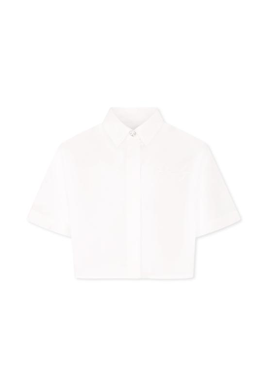 25SS [키즈] 돈답 셔츠 DFCA033 0 CF026 B000 WHITE