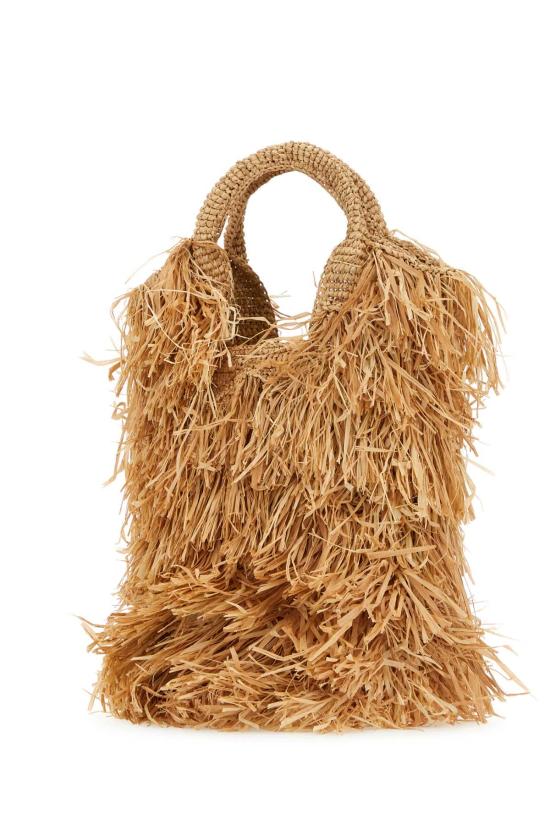  메이드포우먼 토트백 MINIIETIKIFAFA NATURALBIEGE Beige o Tan - MADE FOR A WOMAN