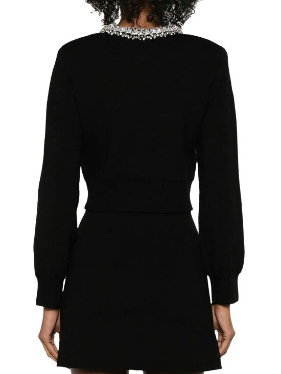  셀프 포트레이트 스웨터 RS25102CB Black - SELF PORTRAIT