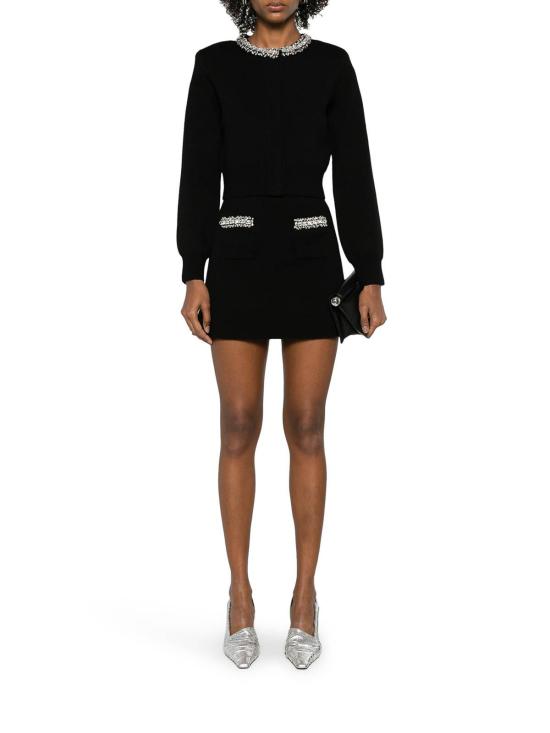  셀프 포트레이트 스웨터 RS25102CB Black - SELF PORTRAIT