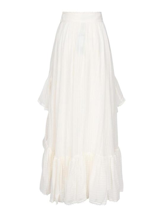  MARCIANO 롱 스커트 5GGD347317AG053 White - OTHER BRANDS