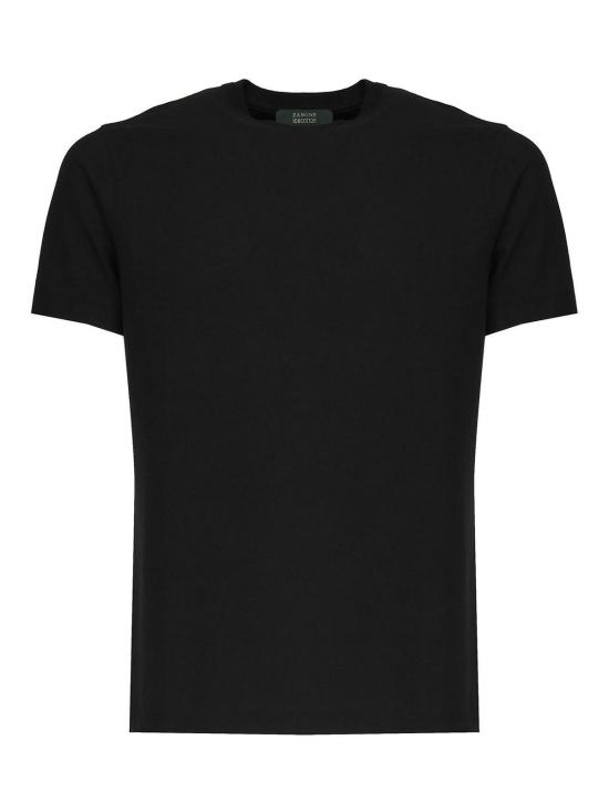 26SS 자노네 반팔 티셔츠 815194ZG380Z0015 Black
