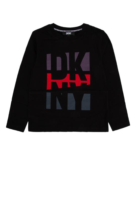  [키즈] 디케이엔와이 티셔츠 D25E74 09B Black