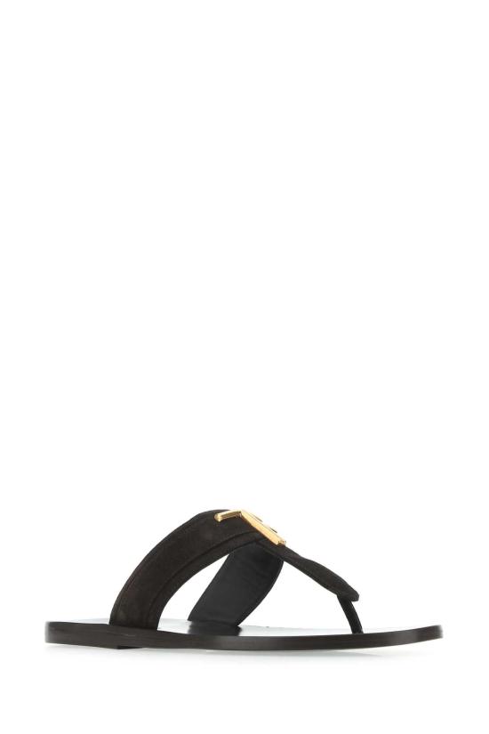  톰포드 뮬/슬리퍼 J1307TLCL046 U7051 Brown - TOMFORD