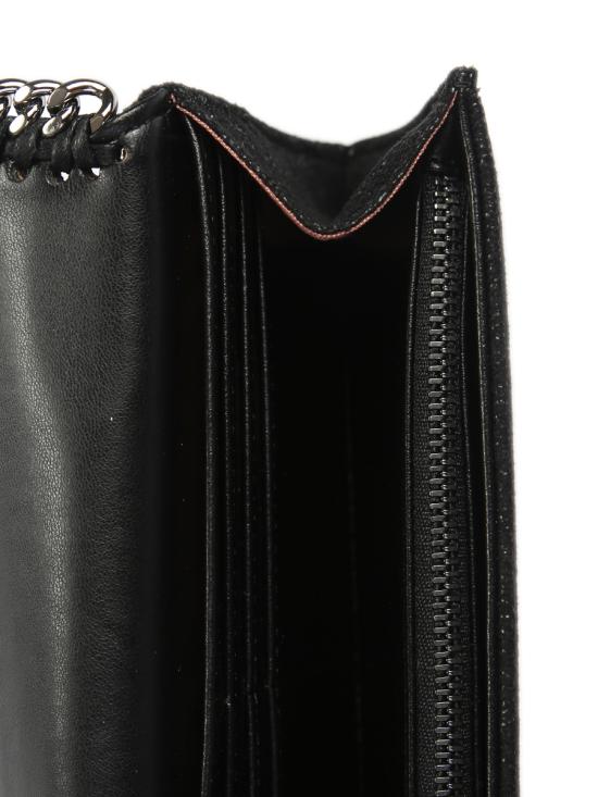 24FW 스텔라 맥카트니 지갑 430999 W9132 1000 Black - STELLA MCCARTNEY