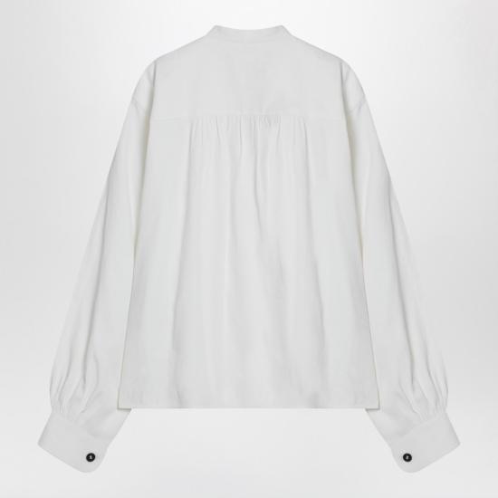 25SS 질샌더 긴팔 티셔츠 J04DL0106J60001 White - JIL SANDER