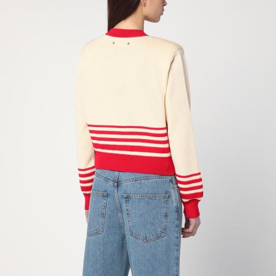  골든구스 탑 GWP02155P001832 Beige - GOLDEN GOOSE