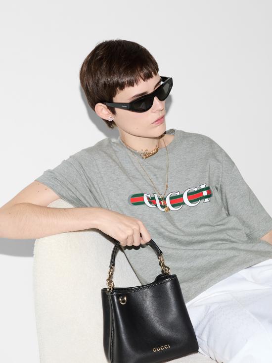 25SS 구찌 반팔 티셔츠 788093XJG6T 1230 Grey - GUCCI