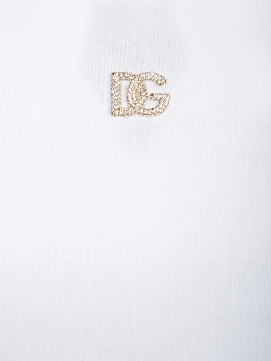 25SS 돌체앤가바나 반팔 티셔츠 F8N08Z GDCWQ W0800 White - DOLCE & GABBANA