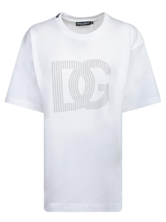 25SS 돌체앤가바나 반팔 티셔츠 G8PN9T G7O4O W0800 White