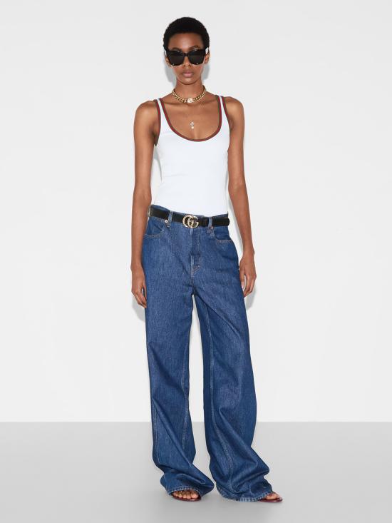 25SS 구찌 민소매 티셔츠 815851XJG5O 9692 White - GUCCI