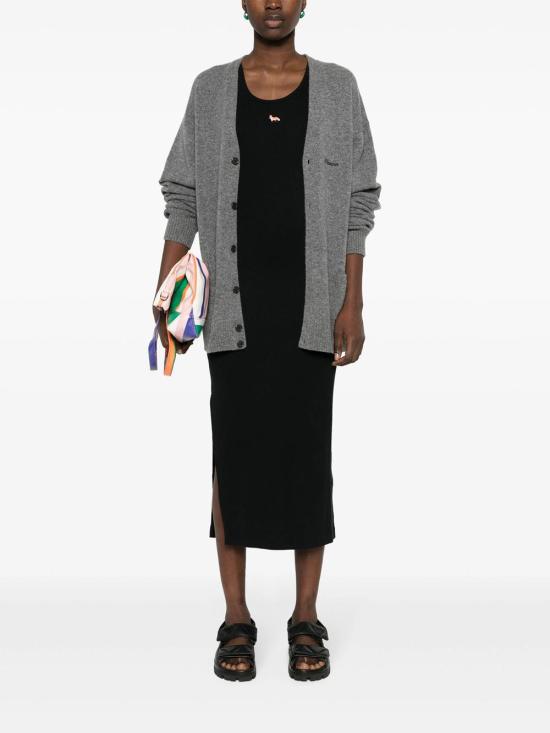 25SS 메종키츠네 원피스 MW01602KJ0125 BLACK P199 - MAISON KITSUNE