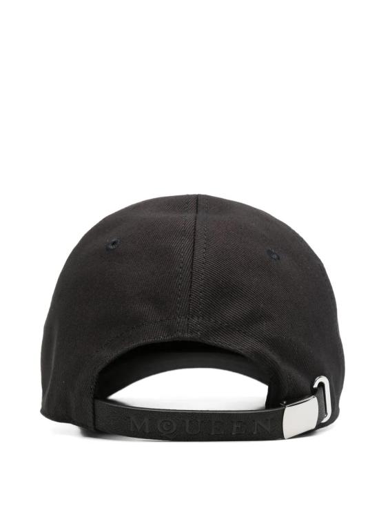 25SS 알렉산더 맥퀸 모자 8281824105Q 1078 Black - ALEXANDER MCQUEEN