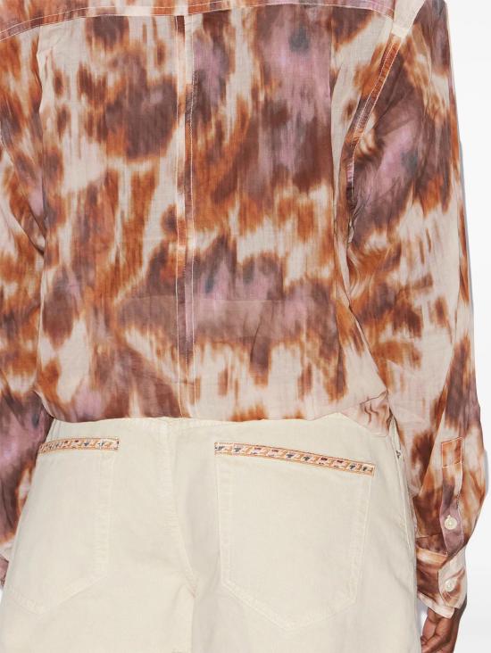 25SS 이자벨마랑에뚜왈 셔츠 CH0131FA B1J07EECOE ECRU OCHRE - ISABEL MARANT ETOILE