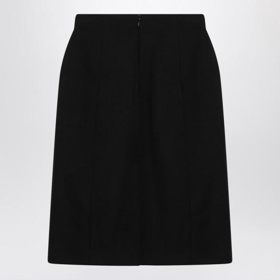 25SS 발렌시아가 스커트 814083TPT24 XI BALEN 1000 108 black - BALENCIAGA