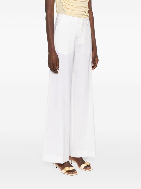  파로쉬 스트레이트 팬츠 D232245LILLE002 White - PAROSH