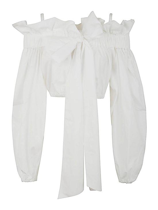 24FW 파투 민소매 티셔츠 TO0430017001W White