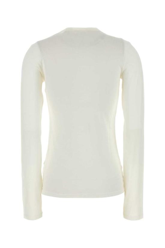 25SS 질샌더 긴팔 티셔츠 J40GC0145J45031 100 WHITE - JIL SANDER