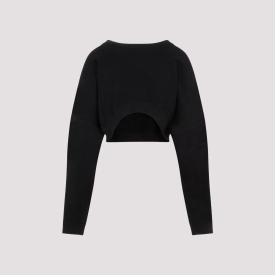  생로랑 스웨터 770879 Y36SW 1000 Black - SAINT LAURENT