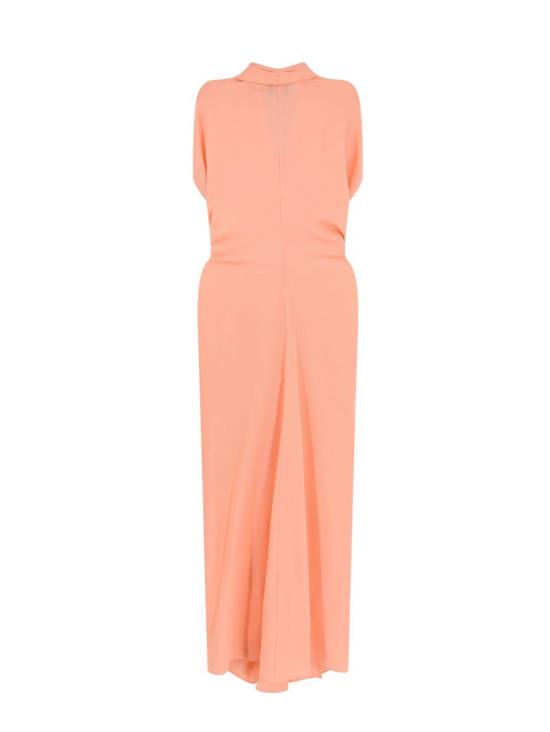  조르지오 아르마니 미디 원피스 4SHVA0EMT047SU47W PEACH BEIGE - GIORGIO ARMANI