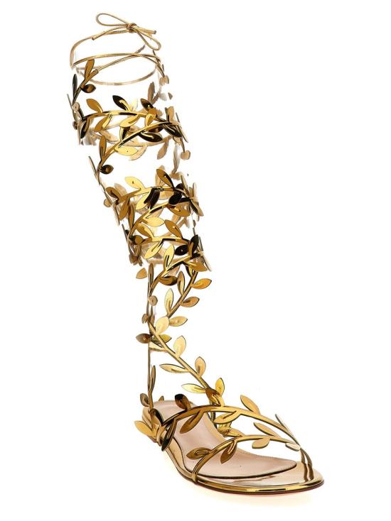 25SS 지안비토로시 샌들 G3246305RICMNSMEKM GOLD - GIANVITO ROSSI