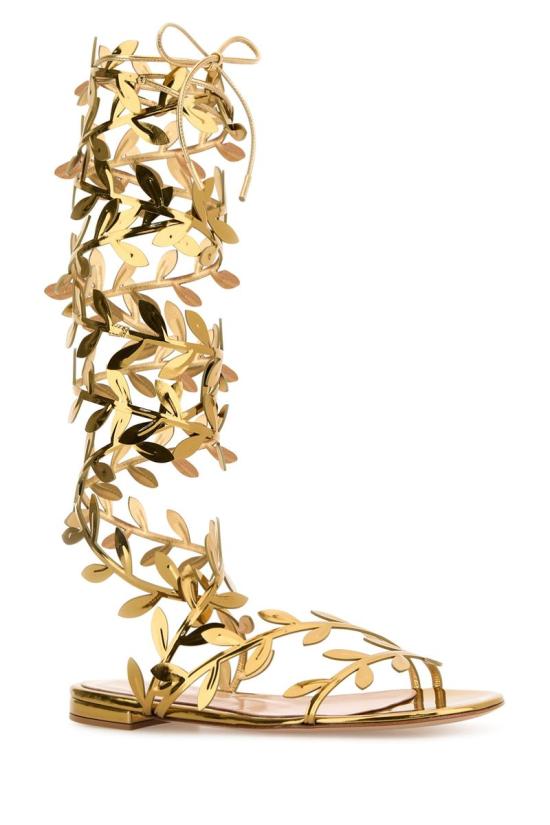 25SS 지안비토로시 샌들 G3246305RICMNSMEKM GOLD - GIANVITO ROSSI