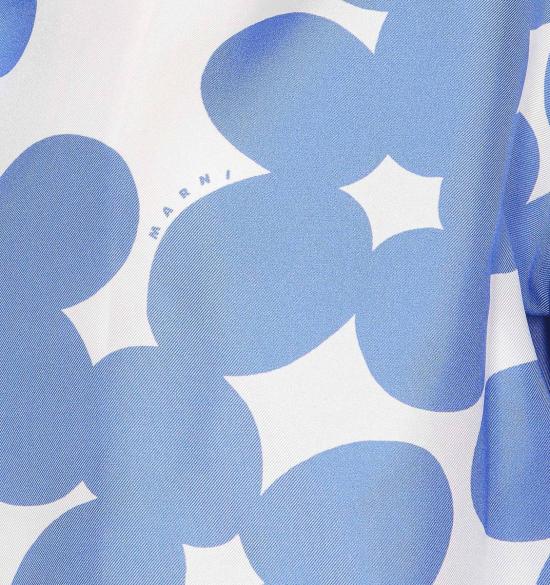 25SS 마르니 블라우스 CAMA0615S0UTSG26DIB26 BLUE - MARNI