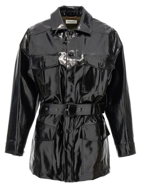 24FW 생로랑 아우터 801536Y6I901836 Black