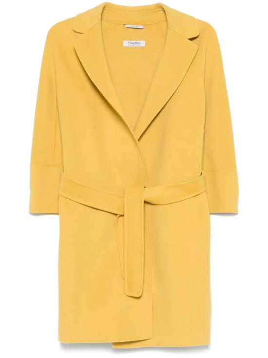 25SS 에스막스마라 코트 2519011101600 020 Yellow