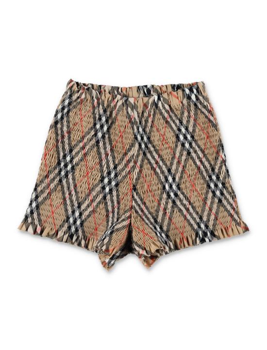 25SS [주니어] 버버리 쇼츠/버뮤다 8100074 B9368 SAND IP CHECK