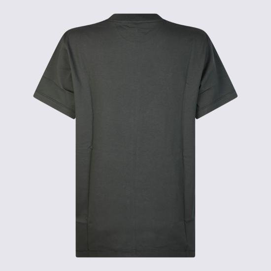 25SS 가니 반팔 티셔츠 T3590490 VOLCANIC ASH DOM - GANNI