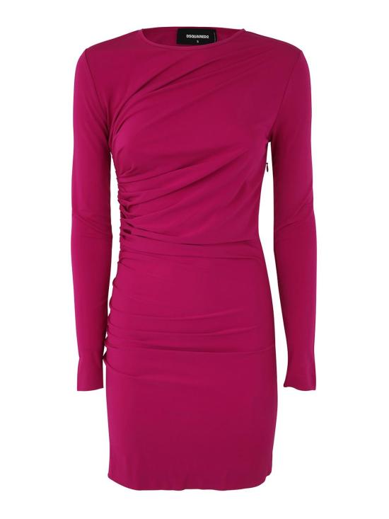  디스퀘어드2 미디 원피스 S75CV0586S24383246 Pink