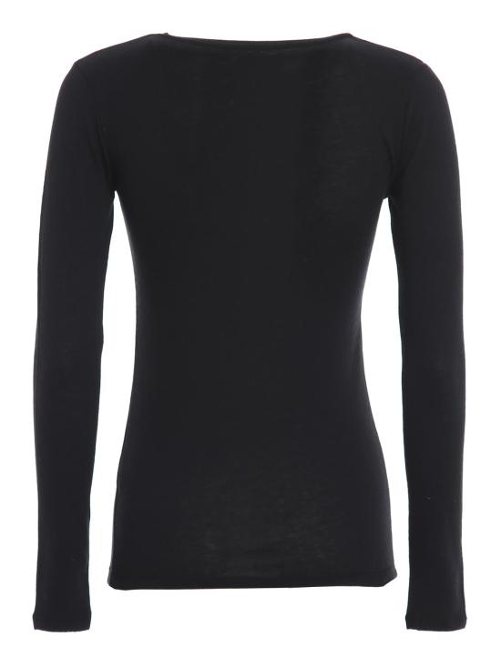  마제스틱필라쳐 긴팔 티셔츠 M005FTS008002 Black - MAJESTIC FILATURES