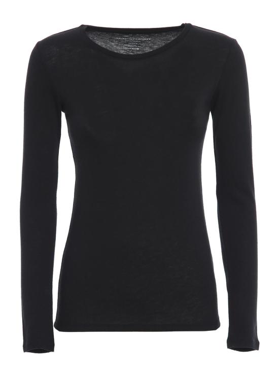  마제스틱필라쳐 긴팔 티셔츠 M005FTS008002 Black