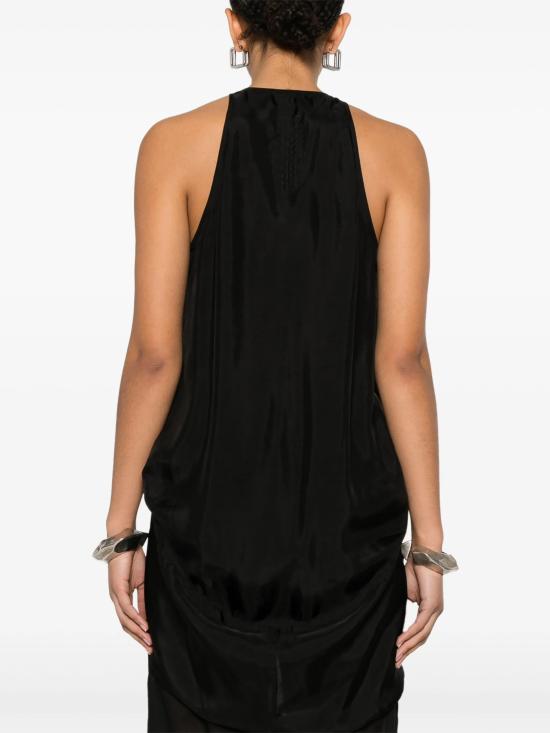 25SS 릭 오웬스 민소매 티셔츠 RP01E7113 J09 Black - RICK OWENS