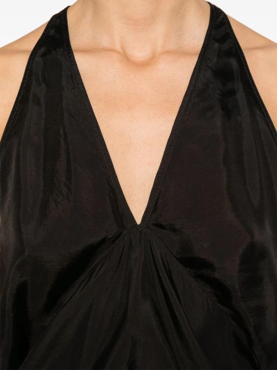 25SS 릭 오웬스 민소매 티셔츠 RP01E7113 J09 Black - RICK OWENS